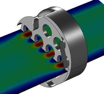 耵聍挡板声学：传递矩阵计算